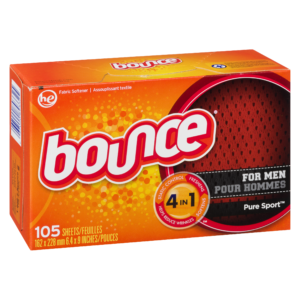 Wholesale Bounce Pure Sport Dryer Sheets (105s)