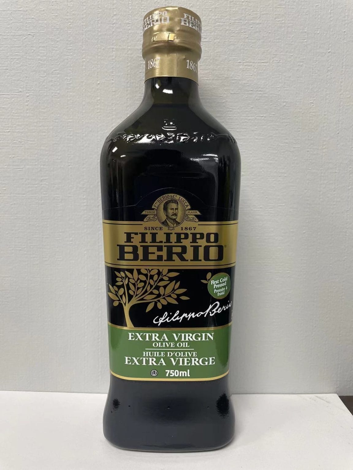 Filippo Berio Extra Virgin Olive Oil (750ml) - Chens Enterprise Corporation