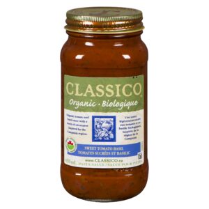 Wholesale Classico Organic Sweet Tomato Basil (650ml);T14xH3