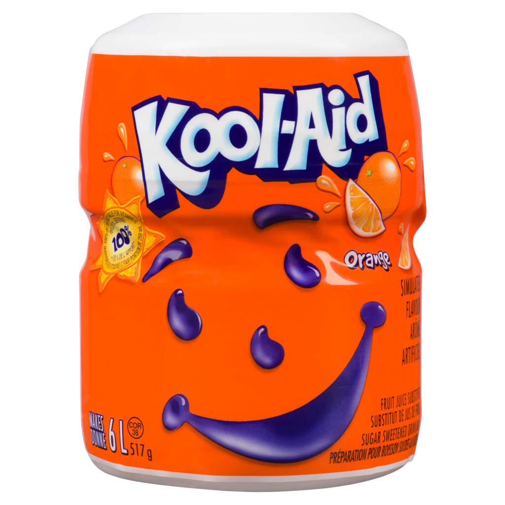 Wholesale Kraft KoolAid Sugar Sweetened Drink Mix Orange (517g) Chens Enterprise Corporation