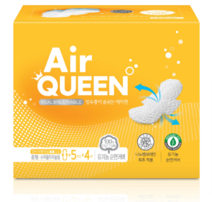 Wholesale Air Queen Sanitary Pad Medium (5ct) 48Pk/CA