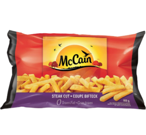 Wholesale McCain Fries Regular Steak Cut (900g)