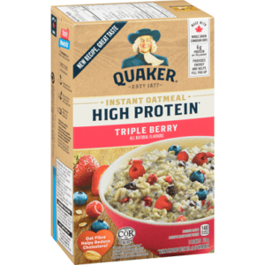 Wholesale Quaker  Instant Oatmeal High Pro Triple berry (228g)