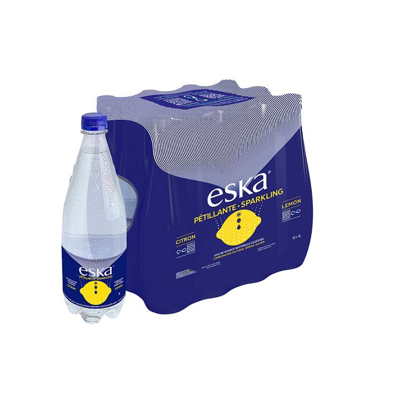 ESKA Lemon Carbonated Sparkling Water (1L) Chens Enterprise Corporation