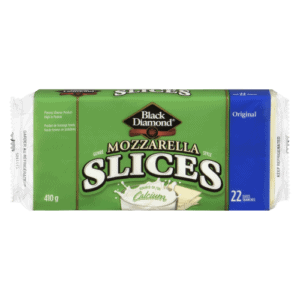 Wholesale Black Diamond Mozzarella Thin 22 Slice (410g)