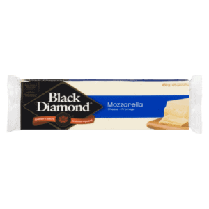 Wholesale Black Diamond Mozzarella Cheese Bar (400g))