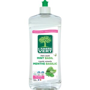 Wholesale L'arbre Vert Mint Basil Dish Wash (750ml)