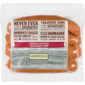 Wholesale Greenfield Smoked Cheddar Sausage (300g)