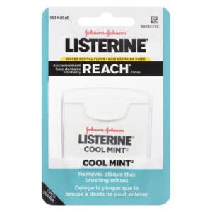 Wholesale Listerine CoolMint Wax Dental Floss(55YD)