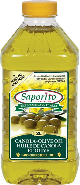 Wholesale Saporito Canola Olive Oil (2L)