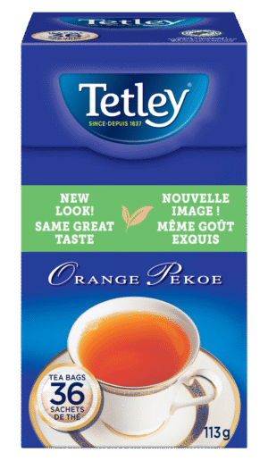 Wholesale Tetley Orange Pekoe Tea 36's (113g)