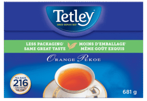 Wholesale Tetley Orange Pekoe Tea 216's (681g)
