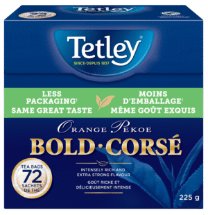 Wholesale Tetley Bold Orange Pekoe TeaBags 72's (225g)