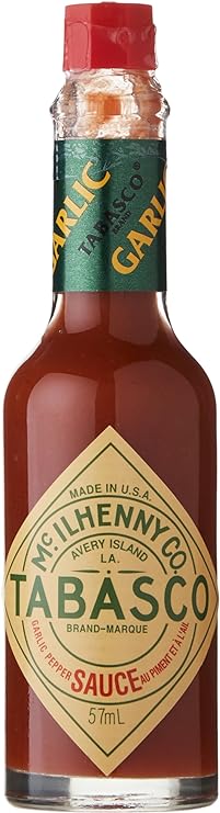 Wholesale Tabasco Pepper Sauce - Garlic (57ml)
