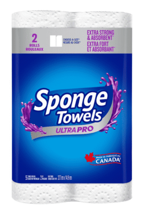 Wholesale Sponge Towels Ultra Pro 2R 2Ply 55s (2 Rolls)