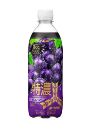 Wholesale Asahi Mitsuya Tokuno Grape Squash (500ml)