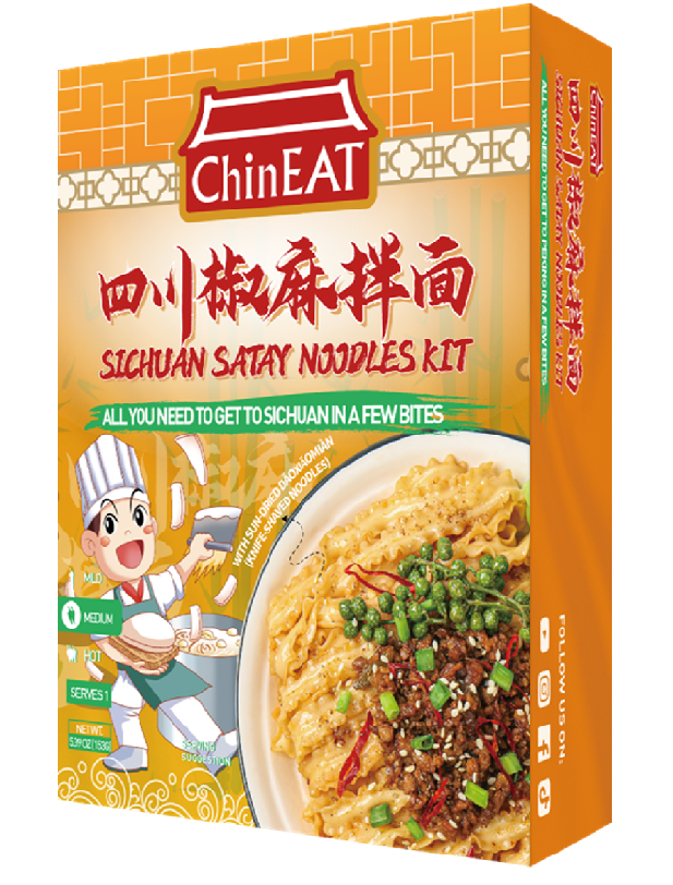 Wholesale ChinEat Sichuan Satay Noodles Kit (153g)