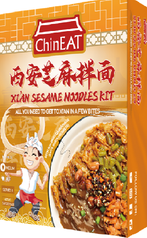 Wholesale ChinEat Xian Sesame Noodles Kit (155g)