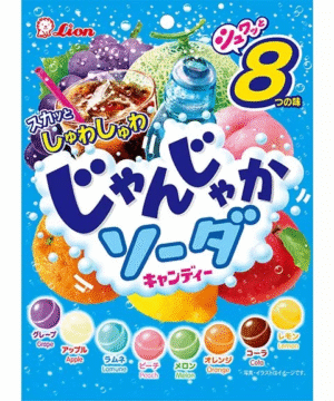 Wholesale Lion Confectionery Jyan Jyaka
Soda Assorted Candy (114g)