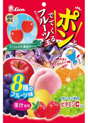 Wholesale Lion Confectionery Fruit Ball Candy
(111g)
