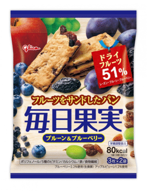 Wholesale Glico Mainichi Kajitsu
Plane&Blueberry (22.5g)