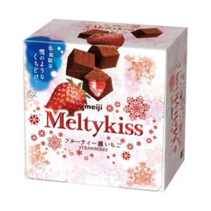 Wholesale Meiji Melty Kiss Chocolate
Strawberry 12Pk (53g)
