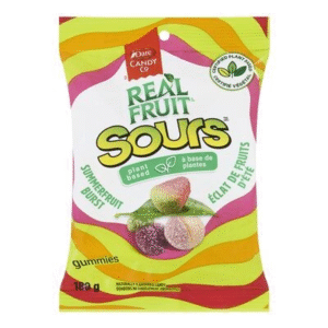 Wholesale Dare Real Fruit Sours Summerfruit
Burst Gummies (180g)