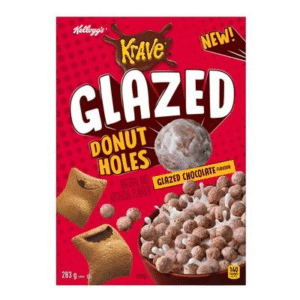 Wholesale Kellogg's Krave Glazed Donut
Holes Cereal (283g)