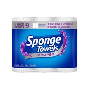 Wholesales Sponge Towels Ultra Pro 2Ply PT 6
Giant Rolls (83's)
