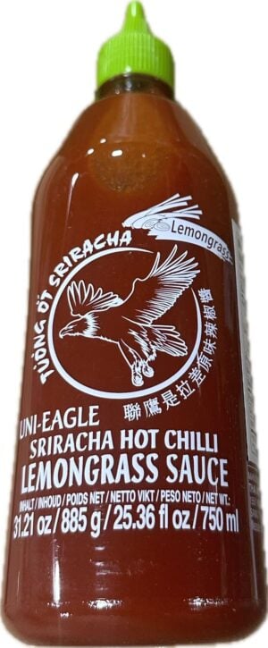 Wholesales Uni Eagle Sriracha Hot Chilli Sauce
With Lemongrass (885g)