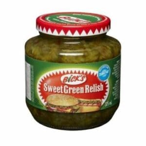 Wholesales Bicks Sweet Green Relish (375ml)