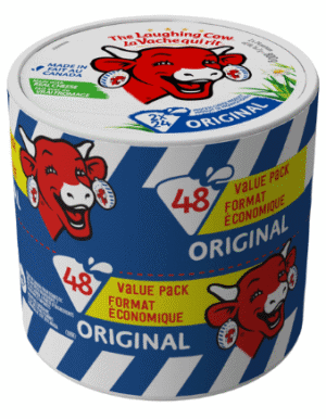 Wholesales The Laughing Cow Process Cheese Original Value Pack 48's (800g)