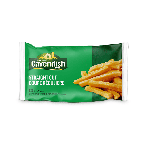 Wholesales Cavendish Straight Cut Fries (800g)