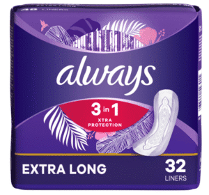 Wholesales Always 3in1 Xtra Protection Extra Long Liners (32ct)