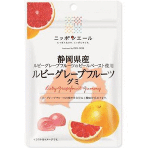 Wholesales Zennoh Foods Shizuoka Ruby Grapefruit Gummy (40g)