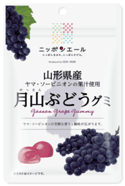 Wholesales Zennoh Foods Yamagata Gassan Grape Gummy (40g)