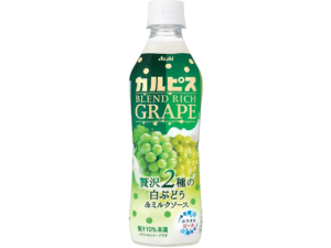 Wholesale Asahi Calpis Blend Rich Grape Juice Luxury Flav White Grapes & Milk Sauce PET (430ml)