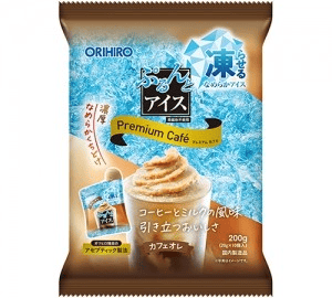 Wholesale Orihiro Agar Jelly Ice Premium Cafe Cafe au Lait 10P (200g)