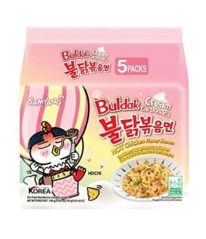 Wholesale SamYang Buldak Cream Carbonara Ramen (5x140g)