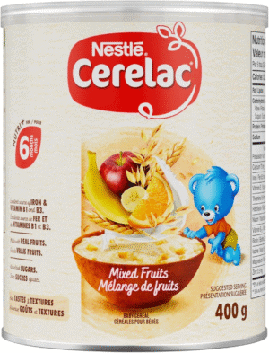 Wholesale Nestle Cerelac Mixed Fruit Baby Cereal (400g)