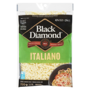 Wholesale Black Diamond Italiano Cheese (320g)