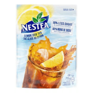 Wholesale Nestea Lemon Iced Tea 50% Less Sugar Pouches (715g)