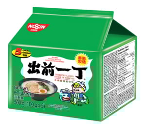 Wholesale Nissin Kyushu Tonkotsu Instant Noodle (5x100g)