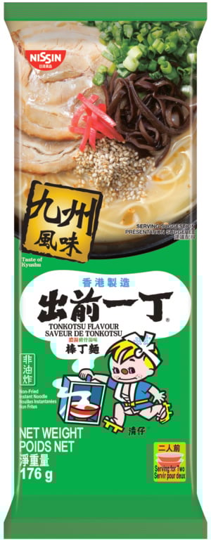 Wholesale Nissin Kyushu Tonkotsu Flavor Noodles (176g)