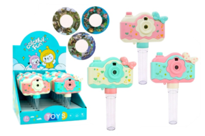 Wholesale Letime Candy Toy - Cute Girl Projection Camera (12x4g)