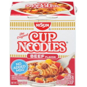 Wholesale Nissin Beef Cup Noodle (64g)
