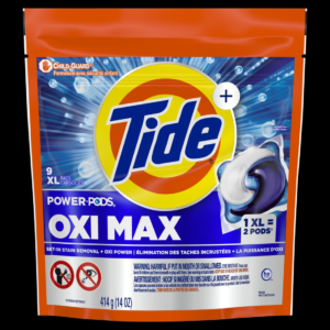 Wholesale Tide Pods Oxi Max 9ct XL (414g)