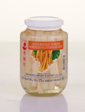 Wholesale Cock Brand Lotus Rootlets in Brine (454g)