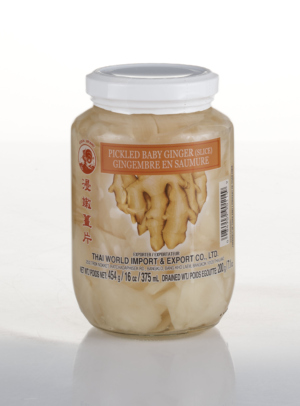 Wholesale Cock Brand Pickled Baby Ginger Slices (454g)