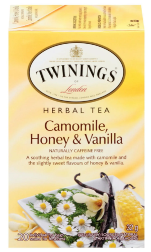 Wholesale Twinings Herb Tea Camomile Honey  & Vanilla Tea Bags 20's (32g)